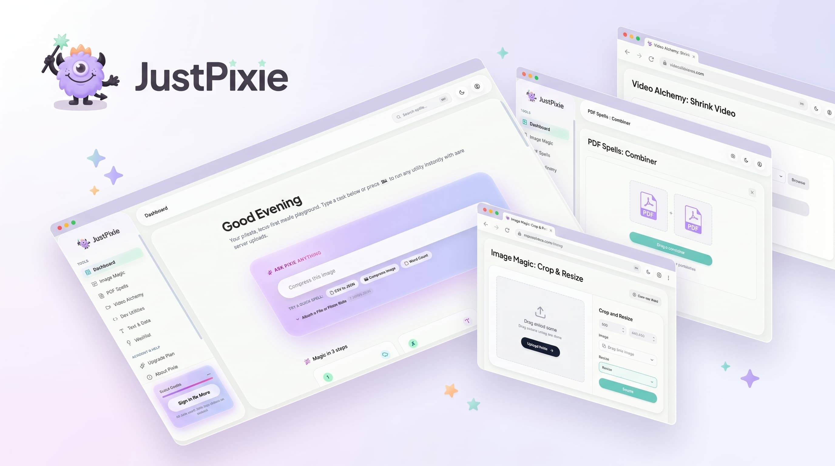 Justpixie File Editor